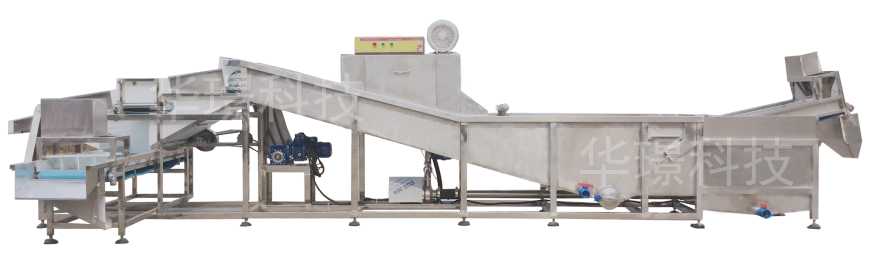 水除渣筷勺分揀機(jī)正面圖