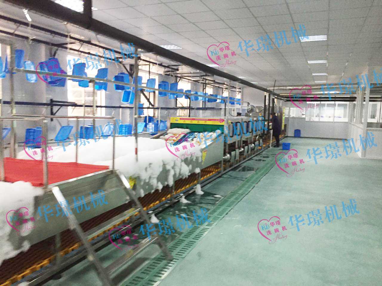 全自動(dòng)洗碗機(jī)流水線