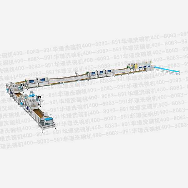 【日洗3萬(wàn)套】HJ-970A餐具消毒設(shè)備大型洗碗機(jī)